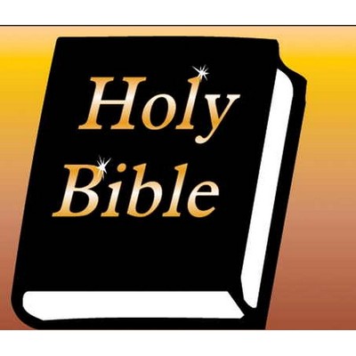 Holy Bible Metal Photo Magnet (2 1/2"x2 1/2")