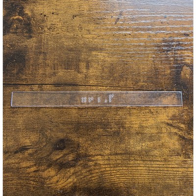 Acrylic ADA Compliant Braille Strips