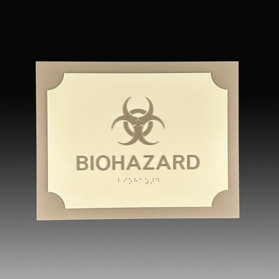 Customizable 2 Layer ADA Compliant Sign