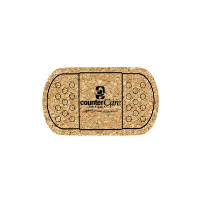 5" Standard Cork Bandage Coaster