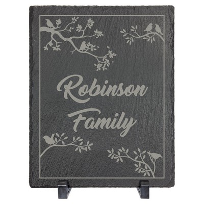 Rectangle Slate Sign with Stand